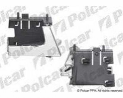 Фото автозапчасти внутренняя ручка Volkswagen POLO, 94- (6N0837114 2ZZ) Polcar 9524ZW42C