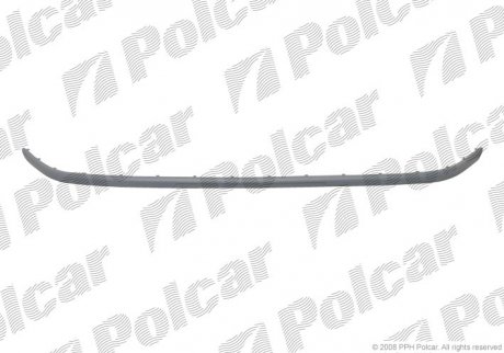 Молдинг бампера Volkswagen POLO 10.99-(6N0807720AGRU) Polcar 9525076