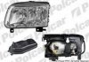 Фото автозапчасти фара основная Volkswagen POLO HB, 10.99-(6N194118AB, 6N1941018AB, 6N1941018AE, 6N1941018AA) Polcar 9525103E (фото 1)