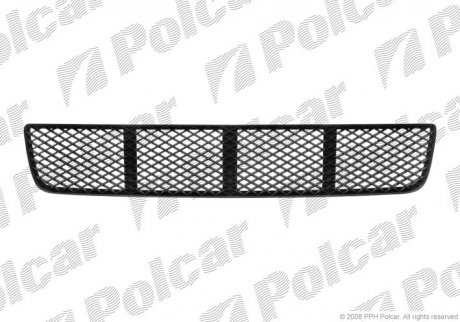 Решетка в бампере Volkswagen POLO 10,99- (6N0853677FB41) Polcar 952527 (фото 1)