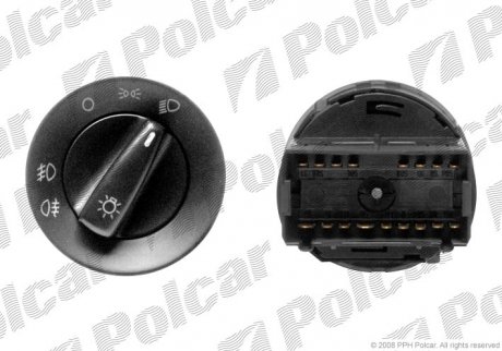Выключатель основной Volkswagen POLO/BEETLE 99- (1C0.941.531A) Polcar 9525P-01