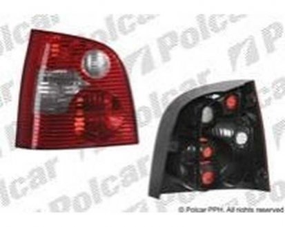 Фото автозапчасти фонарь задний Volkswagen POLO HB, 09.01- (6Q6945096Q) Polcar 9526881S