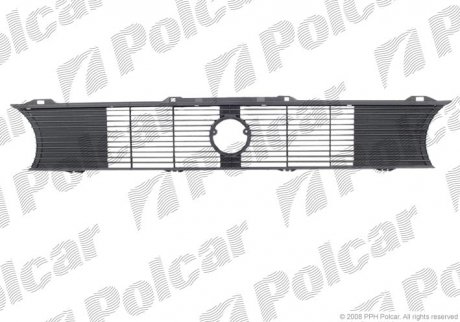 Решетка Volkswagen GOLF I 75-7/83 (171-853-653F) Polcar 953205 (фото 1)