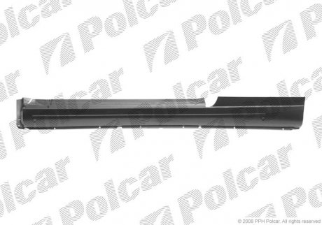 Фото автозапчастини поріг правий Volkswagen GOLF III/VENTO 3D Polcar 953842