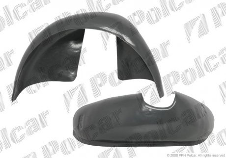 Фото автозапчасти подкрылок правый Volkswagen GOLF III/VENTO 92 (1H6803422E) Polcar 9538FP5