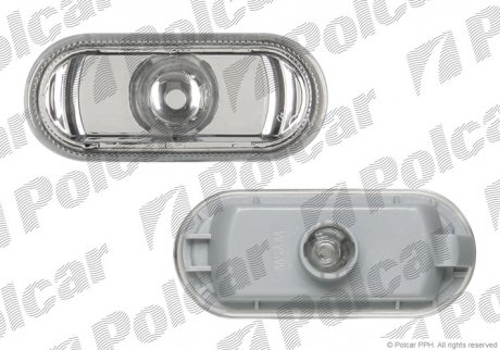 Фото автозапчасти указатель поворота боковой Volkswagen GOLF IV, 97- Polcar 954119HE