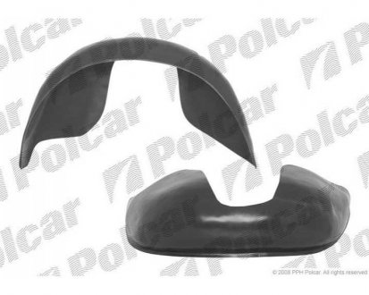 Фото автозапчасти подкрылок правый Volkswagen PASSAT 81-88 Polcar 9543FP5