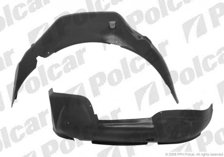 Фото автозапчастини підкрилок правий Volkswagen PASSAT 94- 97 (3A0809962) Polcar 9547FP1