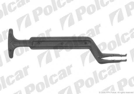 Ручка відкривання капота Volkswagen PASSAT 8.96- (3B0823593C) Polcar 9548058