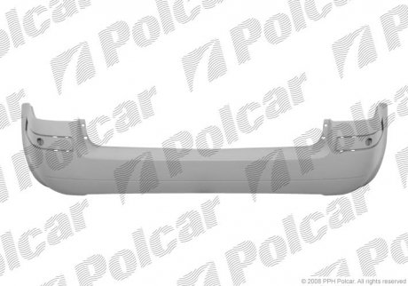 Бампер задній Volkswagen PASSAT (B5), 01- (3C0807217D, 3B9807417A, 3B9807417AGRU) Polcar 9549962J (фото 1)
