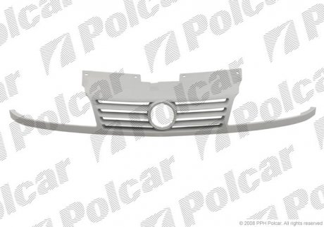 Решетка Volkswagen SHARAN (7M0853661 GRU, 7M0853651) Polcar 955005 (фото 1)