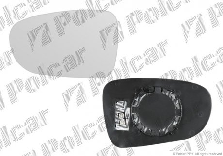 Вставка зовнішнього дзеркала права Polcar 9550554E (фото 1)