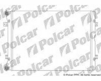 Фото автозапчасти радіатор охолодження Polcar 955108A1