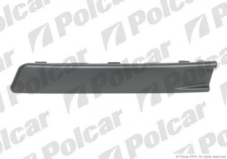 Фото автозапчастини молдинг бампера правий PASSAT,SDN+KOMBI (B6 (3C0807646AGRU) Polcar 95550728