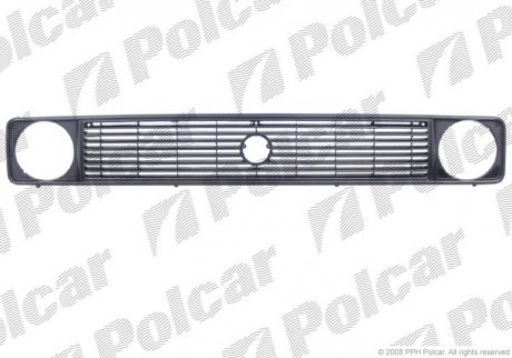 Решетка Volkswagen TRANSP.T3 79-92 (255853652D) Polcar 956505 (фото 1)