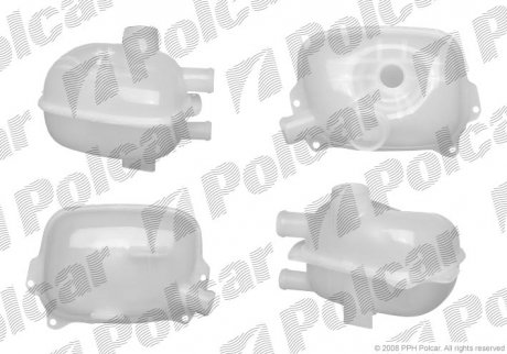 Компенсаційний бачок Volkswagen TRANSPORTER 91- (025121403A) Polcar 9565ZB1 (фото 1)