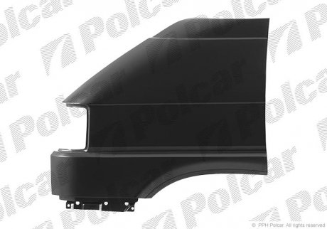 Фото автозапчастини крило переднє ліве Volkswagen TRANSP.T4 96- (7D0821103) Polcar 9567011