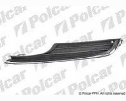 Фото автозапчасти решетка в бампер правая GOLF VII, 10.12- (5G0853665A, 5G0854662) Polcar 95C22714