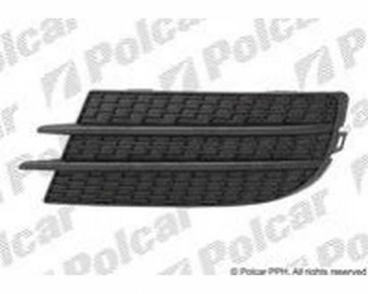 Фото автозапчасти решетка в бампер правая TIGUAN, 04.11- (5N0853666D) Polcar 95X12714