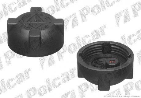 Пробка радиатора VW/SEAT/AUDI (443121321, 171121231D) Polcar A2534 (фото 1)