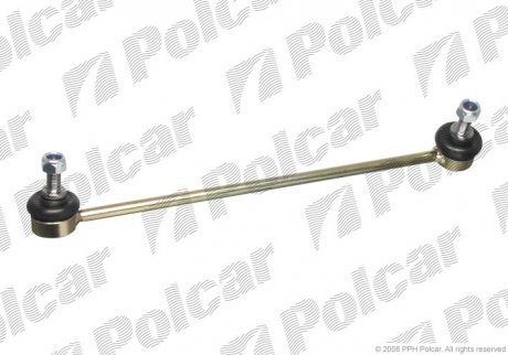 Стійка стабілізатора лівий BMW X5 00- (31356750703) Polcar B-810