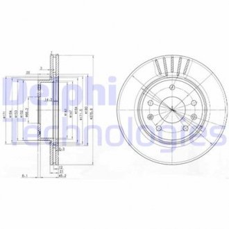 Фото автозапчасти гальмівні диски Polcar BG3702C