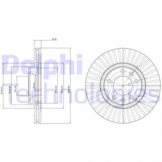 Фото автозапчасти гальмівні диски Polcar BG3835C