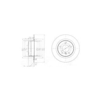 Фото автозапчасти тормозные диски BMW 1 (E81, E87), 09 6536, 34214031725, 34216764649, NBD1383, 34216769271, DR6536, 30826) Polcar BG3960