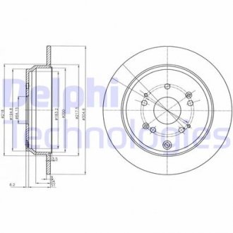 Фото автозапчасти гальмівні диски Polcar BG4064C