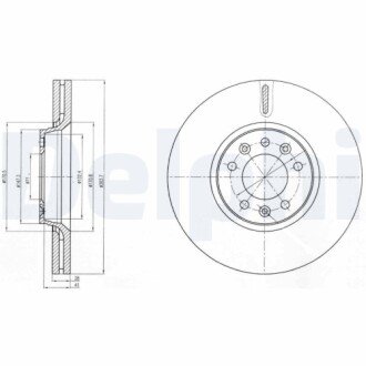 Фото автозапчасти гальмівні диски Polcar BG4083C