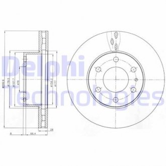 Фото автозапчасти тормозные диски IVECO Daily III, 05. (2996131, 504121605) Polcar BG4100