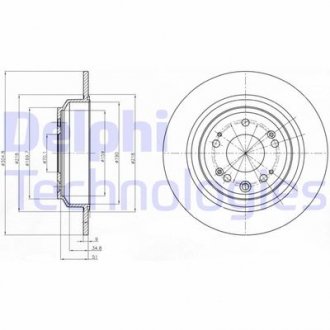 Фото автозапчасти тормозные диски Polcar BG4196C