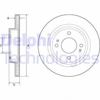 Фото автозапчасти гальмівні диски Polcar BG4830C