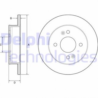 Фото автозапчасти гальмівні диски Polcar BG4917C