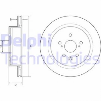 Фото автозапчасти гальмівні диски Polcar BG4962C