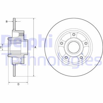 Фото автозапчасти гальмівні диски Polcar BG9137RS