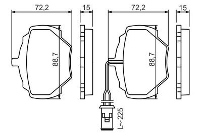 Фото автозапчастини гальмівні колодки LAND ROVER DISCOVERY (RTC4519, STC1674, RTC5762, SFP500190, SFP500190, RTC 4519, SFP 5001 90, RS7380, RTC 6591, STC9188, RTC6591, STC8570, STC 8570, RTC 5762, STC 1674, STC 9188, 2532) Polcar BS0986424267