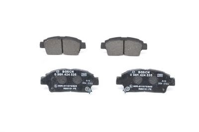 Фото автозапчасти тормозные колодки TOYOTA YARIS (_CP10) (0446552140, 0446559020, 044650W080, 044650W080, 0446552010, 0446552011, 04 65 59020, 04465 12581, 04465 13020, 04465 0W080, 04465 52021, 04465 17101, 04465 52011, 04465 52 04465 0W050, 04465 52010, 04465 52070, Polcar BS0986424535