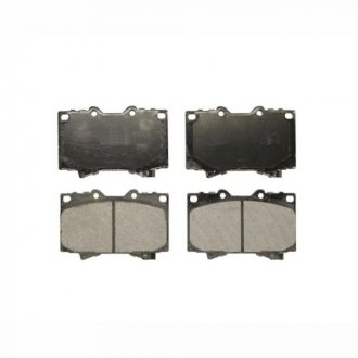 Фото автозапчасти тормозные колодки TOYOTA LAND CRUISER (449260010, 449260020, 446560151, 446660050, 446660020, 446660080, 04465 60140, 446660050 446560170, 04492 60010, 04492 60020, 04465 60230, 04465 60120, 04465 60220, 04465 60170, 04465 60 04465 60151, 04465 60160 Polcar BS0986424640 (фото 1)