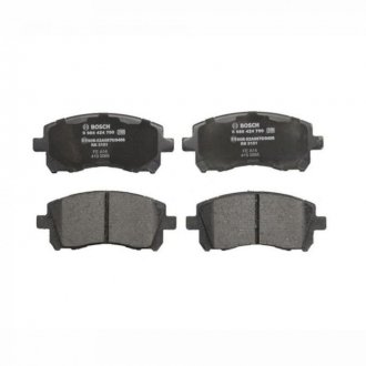 Фото автозапчасти тормозные колодки SUBARU FORESTER (SF) (26296AE081, 26296 FG010, 26296 AC200, 26296 AE081, 26296 AC040, 26296AE140, 26296AE26 26 296AE141, 26296 AC041, 26296 AE160, 26296 AE020, 26296 AE141, 26296AC060, 26296AE210, 26296AC050, 26296AC070, 26296AC041 Polcar BS0986424700