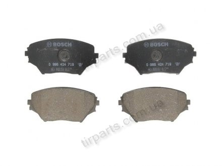 Фото автозапчасти тормозные колодки TOYOTA RAV 4 II 4465YZZCN, 0446542070, 0446542110, 446542070, AY040TY063, 0446542071) Polcar BS0986424719