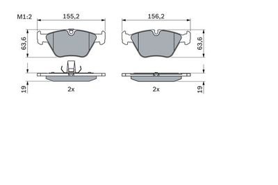 Фото автозапчасти тормозные колодки BMW 3 (E46), 02.98-0 (SFP 0000 40, 34 11 3 404 362, 34 11 6 761 243, 34116779652, 34112282414, 34112282414 34116761243, SFP000040, 34 11 6 779 652, 341111159259, 34211160708, 34111160459, 34116754705, 34111153910, 34 11 1 157 570, 3 Polcar BS0986424767 (фото 1)