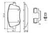 Фото автозапчастини гальмівні колодки SEAT CORDOBA (6L2), (6Q0 698 151 A, 6Q0698151A, 6Q0698151A, 6Q0698151A) Polcar BS0986424829 (фото 1)