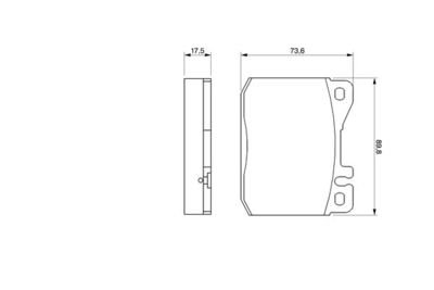 Фото автозапчасти тормозные колодки MERCEDES-BENZ COUPE (A 000 420 78 20, 001 420 99 20, A 001 420 99 20, 0025864642, A0004209520, 0002 09420, A0004205920, A 001420 75 20, 0004206020, A0025864642, 0014200520, A0004207820, A0014200520, 0004205920, A0025864542, 000420 Polcar BS0986463412