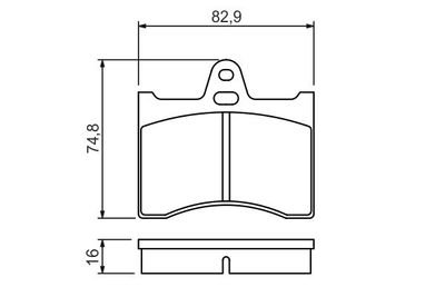 Фото автозапчасти тормозные колодки CITROËN CX I (MA), 0 (95 565 564, 2107, 95 661 798, 4251 29, 95565564, 95565564, 95661798, 95669 429, 5 462 429, 95624482, 95624482, 425129, 425129, 95 462 429, 95 588 499, 95588499, 95588499, 95 624 482, 5462429, 5462429) Polcar BS0986463890 (фото 1)