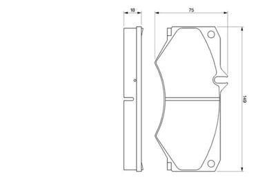 Фото автозапчасти тормозные колодки MERCEDES-BENZ T1 nad (001 420 14 20, 001 586 70 42, 291698151, 425074, 425074, A0014201420, A60172004 608, 6694210008, A0015867042, A6014210608, A6694210008, 601720 87 20, A 669 421 00 08, 669 421 00 08, A 601 720 87 20, 000 586 89 Polcar BS0986467841