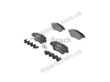 Фото автозапчасти тормозные колодки OPEL CORSA D, 07.06- (93169254, 93189815, 1605258, 1605353, 93191697, 760 36, 93191698, 93163737 073, 1605388, 93 167 073, 16 05 388, 95513810, 95513810, 95521571, 95521571, 1605359) Polcar BS0986494092