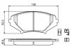 Фото автозапчастини гальмівні колодки MAZDA RX 8 (SE17), 1 (F1Y93323ZA, F1YA3328ZA, F1YA3328Z, F1YA-33-23ZC, F1Y13323ZC, F1YA-93-323Z, F1YA3323ZB, F1Y73323ZA) Polcar BS0986494220 (фото 1)