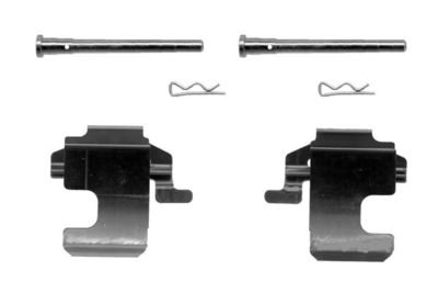 Монтажний комплект гальмівних колодок FIAT CINQUECENTO (17 (1273, 1554709, AP264) Polcar BS1987474282 (фото 1)