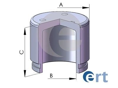 Ремкомплект гальмівного суппорта (41121-40F00, 4112140F00) Polcar ERT150273-C (фото 1)